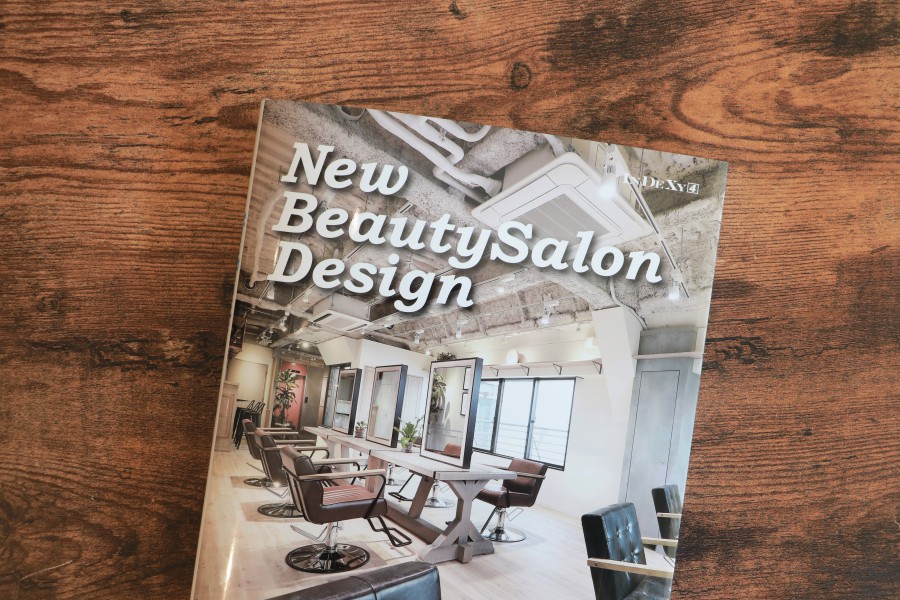 サロンデザイン集『New Beauty Salon Design』に掲載されました。