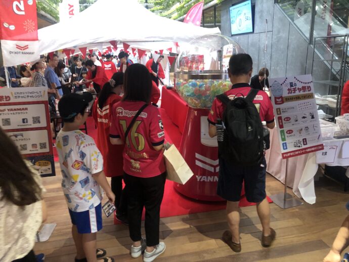 YANMAR TOKYO 夏のガチャ祭り
